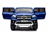 Электромобиль ToyLand Mersedes-Benz X-Class синего цвета  - миниатюра №8